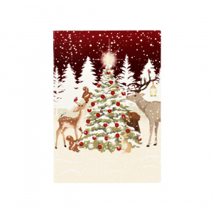 Mini felicitare Forest Animals