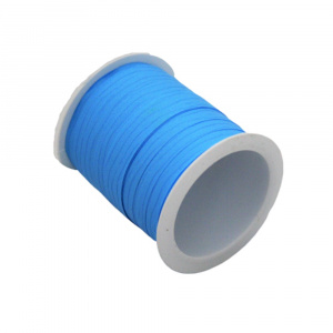 Minirolă rafie sintetică bleu 10m x 10mm