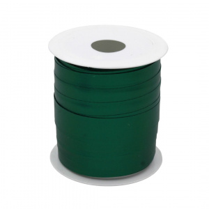 Minirolă rafie verde mat 10m x 10mm