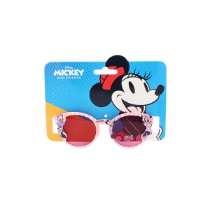 Ochelari de Soare Copii Disney Minnie Mouse – Roz cu Protecție UV, Design Fantezie cu Daisy și Figaro