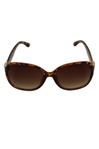 Ochelari de soare dama animal print gold