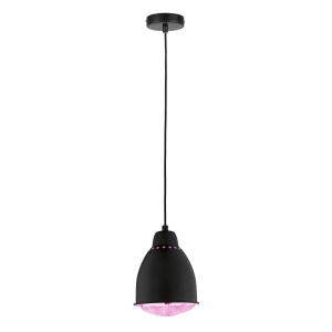 Pendul Neordic Hilla pentru plante, max. 1x40W, bec E27, culoare negru, 230V, din metal