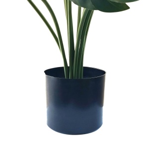 Plantă Artificială Monstera 68 cm, cu detalii realistice, bogată în frunze verzi, aspect natural, ghiveci negru inclus