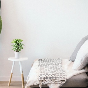 Plantă artificială Peperomia 25 cm, frunze verzi cu nervuri albe, detalii realiste, în ghiveci alb