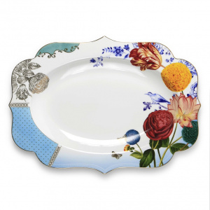 Platou oval, porțelan, 40 cm, colecția Royal Multi, Pip Studio