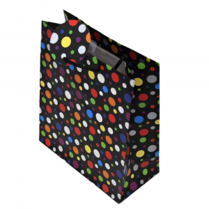 Punga cadou hartie L POLKA DOT - Img 2