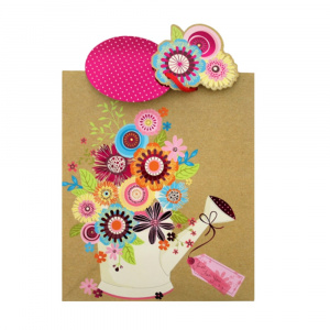 Punga cadou hartie M GARDEN FLORAL