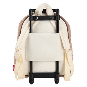 Rucsac Troller, Perletti, cu ursuleț, pluș detașabil, 38 cm - Img 3