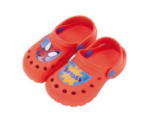 Saboți tip crocs, pentru copii, model Spiderman, Arditex