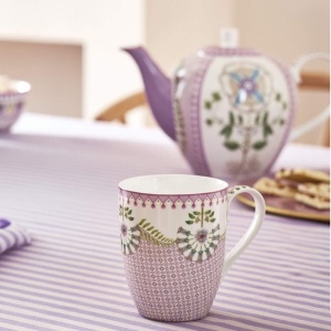 Set 2 căni din porțelan, Pip Studio, 350 ml, colecția Lily&Lotus