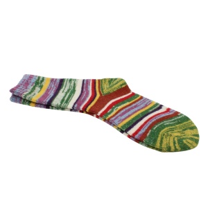 Set 3 perechi șosete colorate, Antonio, unisex, model dungi, 35/38