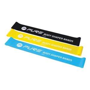 Set benzi elastice Pure 2 Improve, Body Shaper – 3 benzi de rezistență pentru bărbați, 100% latex