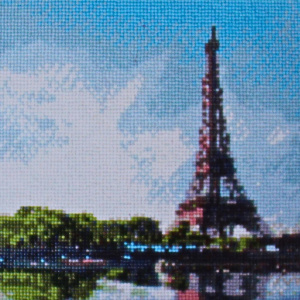 Set broderie diamante 5D 30x40cm Turnul Eiffel - Img 1