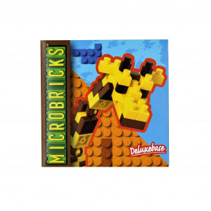 Set construcție Microbricks girafă 176 piese