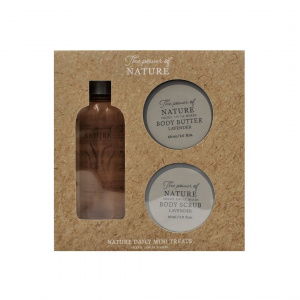 Set răsfăț SPA&BATH 3 piese lavandă