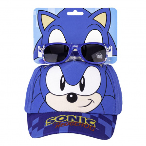 Set șapcă și ochelari licență Sonic - Img 1