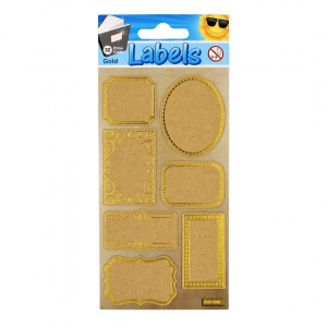 Set stickere Gold Labels 7 bucati - Img 1