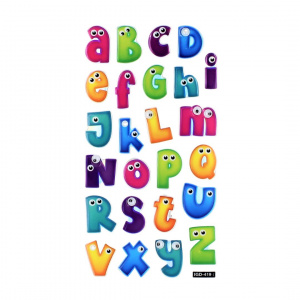 Set stickere Wobbly Letters 25 bucăți - Img 2