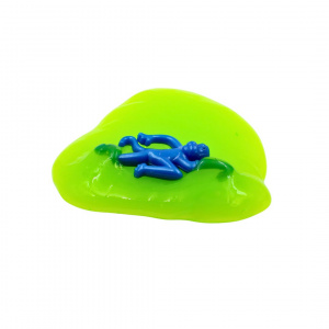 Slime verde cu figurină surpriză Monkey