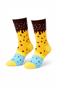Șosete Funny Donut – Model Desert, Multicolor, One Size