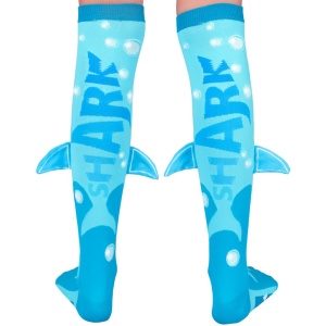 Șosete lungi colorate Madmia pentru băieți Shark 3-5 ani - Img 6