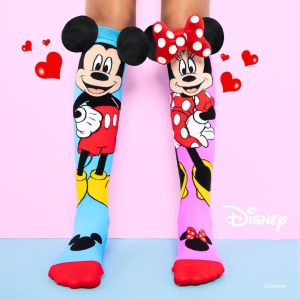 Șosete Madmia pentru fete fantasy Mickey și Minnie 3-5 ani