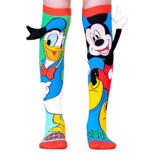 Șosete Madmia unisex fantasy Donald Duck & Mickey 3-5 ani