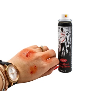 Spray, sânge fals, pentru Halloween, 75 ml