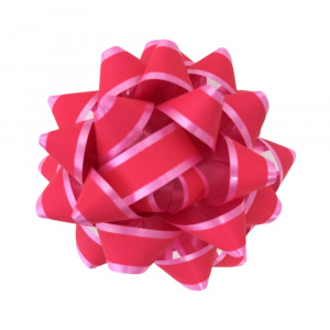 Stele autoadezive maxi 12 cm roz