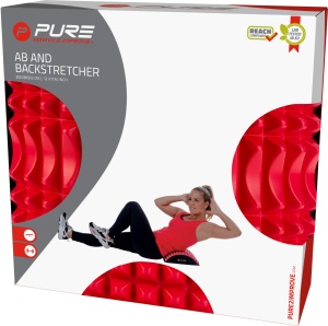 Suport abdomene și stretching lombar Pure 2 Improve – Ab Board cu suprafață spike, 30 x 28 x 9,5 cm