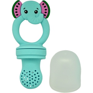 Suzetă din silicon pentru fructe Melany Melephant Frootimals - Img 1