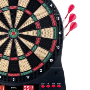 Tablă Electronică Darts, XQ Max, pentru 1–8 Jucători cu LED și Funcție Cricket