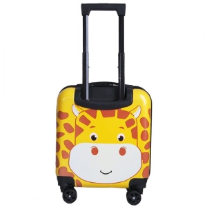 Troller pentru copii, 45x25x35 cm, aprobat pentru cabină, model girafă