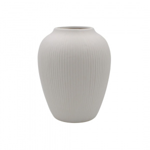 Vază decorativă ceramică alb 14x14x17cm