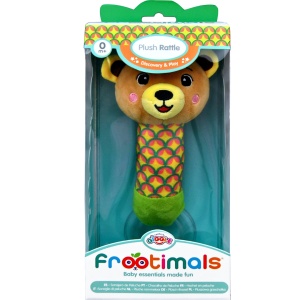 Zornăitoare Bubba Tropibear pentru copii, Frootimals - Img 3