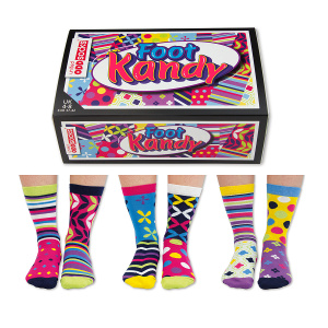 Комплект от 6 дамски чорапа Foot Kandy