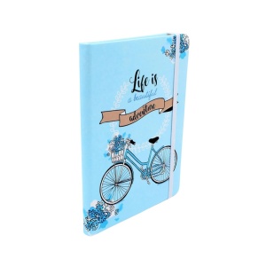 Agenda cadou pentru femei Nekupto – „Life is a Beautiful Adventure” 18.5 x 13.5 cm – 80 file