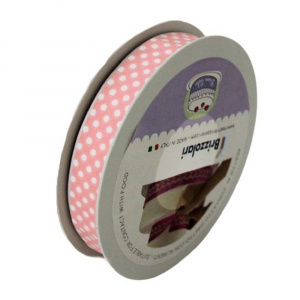 Bandă Decorativă Cake Dress Mini Dots Roz, 20 m