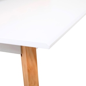 Birou modern Jumi 110x60x90/75 cm – design scandinav, funcționalitate și eleganță naturală
