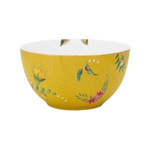 Bol din porțelan, Pip Studio, Yellow, 15 cm, colecția La Majorelle