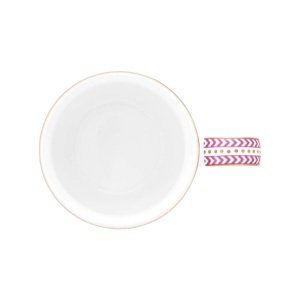 Cană din porțelan, colecția Jolie, Dots Gold Pink, 350 ml, Pip Studio