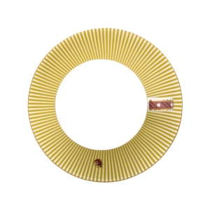 Cană espresso cu farfurioară, colecția La Majorelle, Yellow, 120 ml, Pip Studio