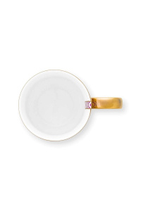 Cană porțelan, Pip Studio, Stripes Yellow, 350ml, colecția Pip Chique - Img 2