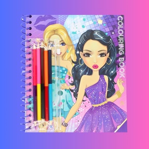 Carte de Colorat, Besties, cu stickere și creioane – Activitate creativă și distractivă