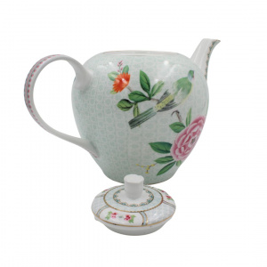 Ceainic din porțelan, Pip Studio, White, 1.6l, colecția Blushing Birds - Img 4