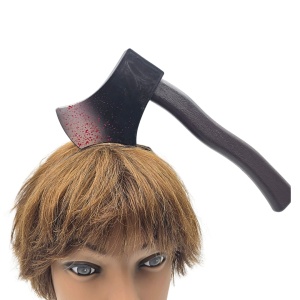 Coroniță pentru Halloween, model topor în cap, Amscan