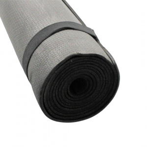 Covoraș yoga XQ Max, din spumă EVA, 180x60 cm, gri cărbune