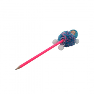Creion figurină Bebeluș albastru 22 cm - Img 2