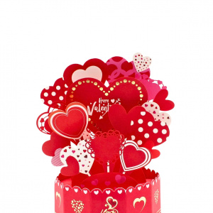 Decorațiune din hârtie Magic Pop-Ups Inimi - Img 2