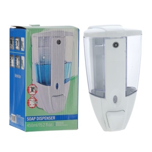 Dispenser de Săpun Lichid, Montare pe Perete, 400 ml